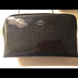 Coach NASA glitter cosmetic gently used